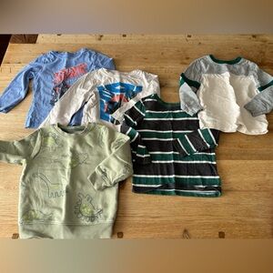Toddler Boy 3T Long Sleeve Shirt Bundle